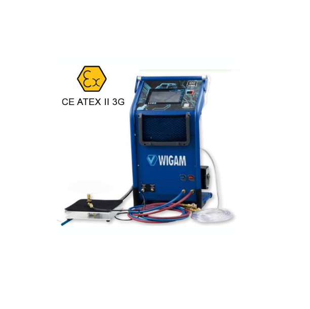 Wigam IDO-ATEX/180-100 Stazione digitale automatica portatile 4.0 R290/R600a - 01090040
