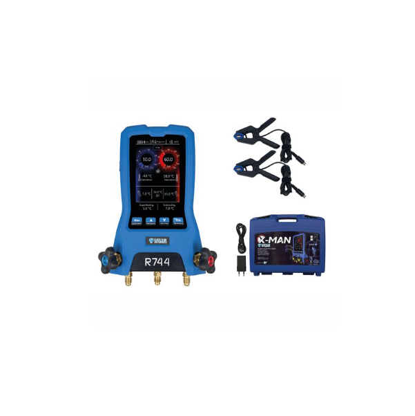 Wigam - Gruppo manometrico digitale 2 vie R744-CO2 - 04080020001