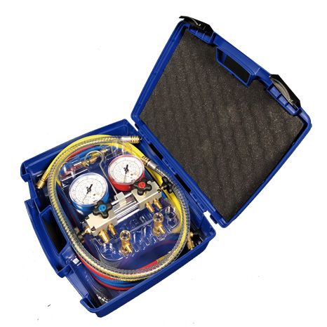 Wigam SPY kit 4 vie con tubi e lock valve in valigetta 04101136
