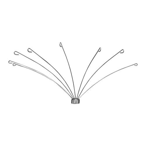 Dianflex SUPPORTO CIRCOLARE PER TENDA DOCCIA 180 ° - Aste L. 76 cm - 102-004