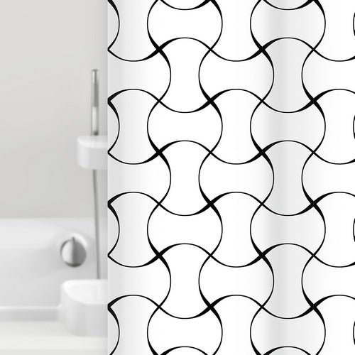 Dianflex TENDA PER DOCCIA IN TESSUTO MOD. LIANA cm 180x200 - 102-0566-180