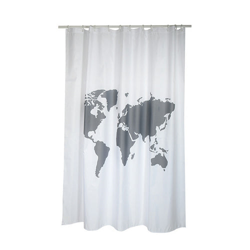 Dianflex TENDA PER DOCCIA IN TESSUTO POLIESTERE WORLD cm 180x200 - 102-ST53-180