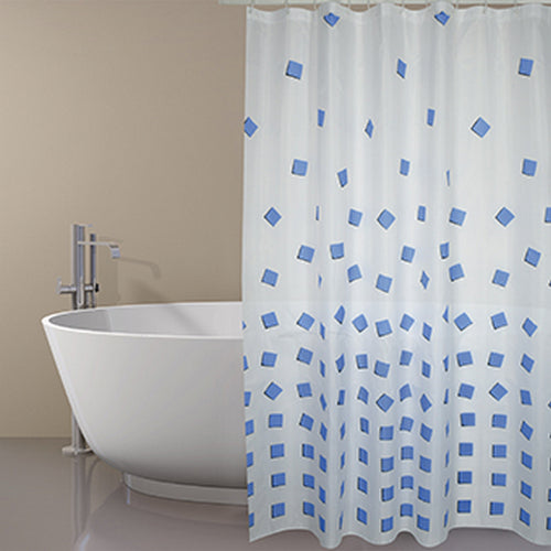 Dianflex TENDA PER DOCCIA IN TESSUTO POLIESTERE THIKA cm 180x200 Blu - 102-ST82-180