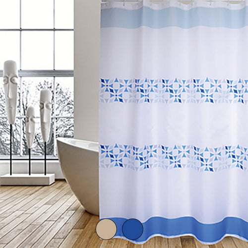 Dianflex TENDA PER DOCCIA IN TESSUTO POLIESTERE PORTO cm 180x200 Beige - 102-ST85-180BE