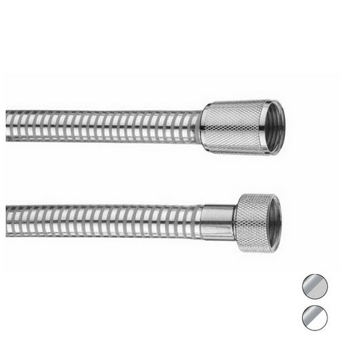 Dianflex FLESSIBILE DOCCIA BI-FLEX/2    cm 150 /  Bianco-Cromo - 109-A00521-BC15