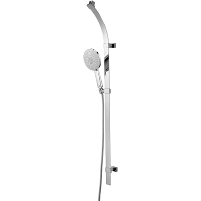 Dianflex SALISCENDI COMPLETO CON ASTA IN OTTONE FLAT   Cromo - 109-D45002