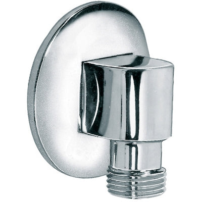 Dianflex CURVA DA INCASSO IN OTTONE CON ROSONE 1/2'F x 1/2'M CROMO     cromo - 109-V00009