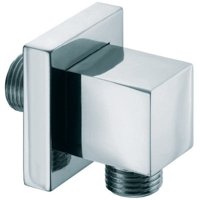 Dianflex PRESA D'ACQUA QUADRA IN OTTONE CON ROSONE 1/2'Mx1/2'M   cromo - 109-V00240