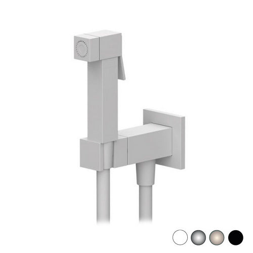 Dianflex SET MISCELATORE CON DOCCETTA SHUT-OFF QUADRO  Cromo - 110-1601-CR