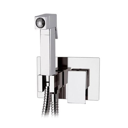 Dianflex SET MISCELATORE A INCASSO CON DOCCETTA SHUT-OFF         Cromo - 110-1604-CR