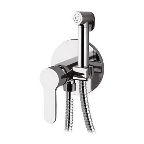 Dianflex SET MISCELATORE A INCASSO CON DOCCETTA SHUT-OFF TONDA   Cromo - 110-1605-CR