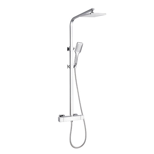 Dianflex COLONNA DOCCIA PIRAS CON MISCELATORE TERMOSTATICO       Cromo - 110-1707