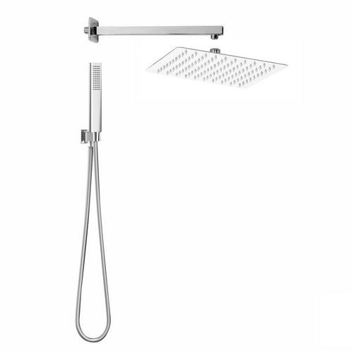 Dianflex KIT SOFFIONE DOCCIA QUADRATO SLIM TOP LINE    Cromo Lucido - 110-M2310-CR