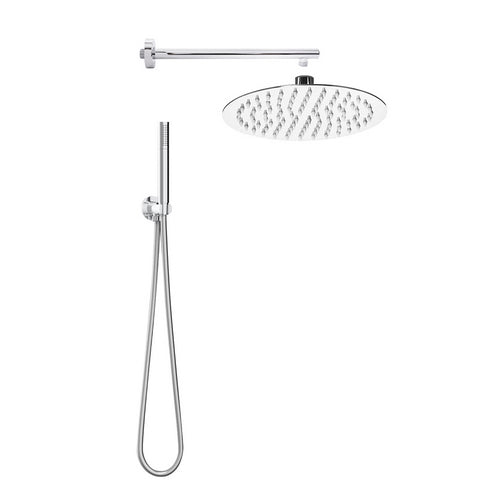 Dianflex KIT SOFFIONE DOCCIA TONDO SLIM TOP LINE       Cromo Lucido - 110-M2410-CR