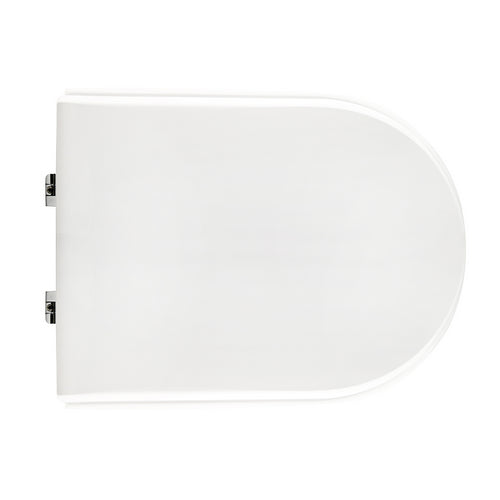 Dianflex SEDILE WC PER FALERI VASO H2O FILO MURO FORMA 7         Bianco - Cerniere C espansion - 111-22FHF-66