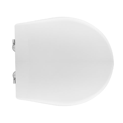 Dianflex SEDILE WC PER GLOBO VASO ARIANNA 2 FORMA 2    Bianco - Cerniere A passanti - 111-22GAR2-33