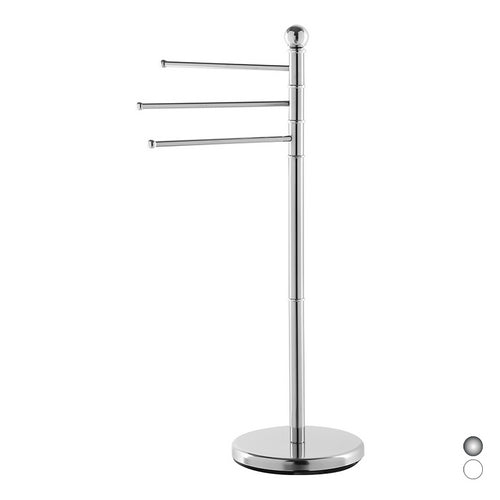 Dianflex PIANTANA PORTASCIUGAMANI CON 3 BRACCI Bianca - 121-C1167-BI