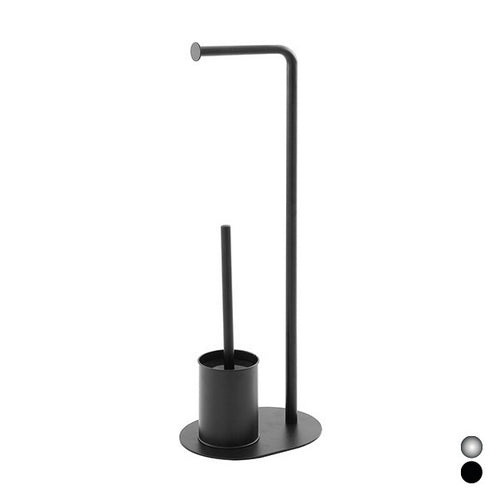 Dianflex PIANTANA COLONNA PORTA SCOPINO BASE OVALE Nero - 121-C2151-NE