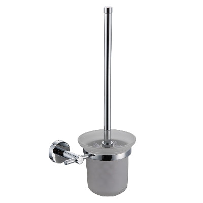 Dianflex PORTA SCOPINO A PARETE LINEA DIOSA Cromo - Fiss. con viti - 121-D3037-V