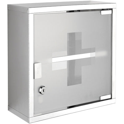 Dianflex ARMADIETTO FARMACIA MAYDAY INOX CROMO METAFORM cm 27 x h. 28.5 x 12 - 122-CB42-100