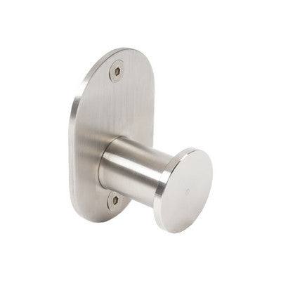 Dianflex APPENDIABITO SINGOLO MOD. BLIZZ SPAZZOLATO Spazzolato cm 4,5xh.6,5x3,4 - 122-LM20-108