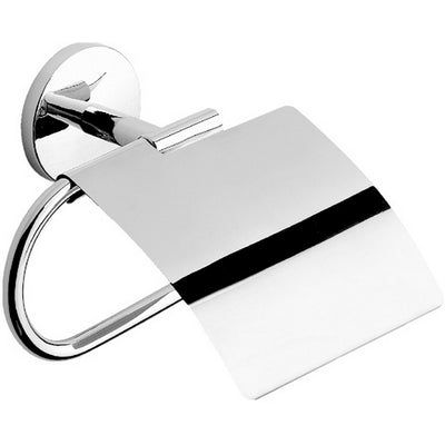 Dianflex PORTA ROTOLO CARTA CHIUSO MOD. ONE CROMO 16.5xh.15x6 - 122-N752-100