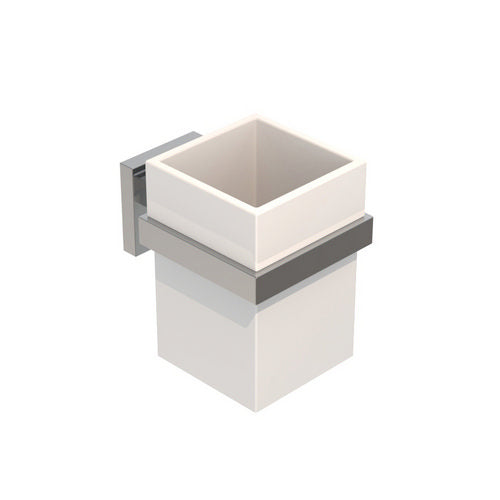 Dianflex PORTA SPAZZOLINI MOD. TREND    Nero Opaco cm 8xh.11x10,9 - 122-TR02-001