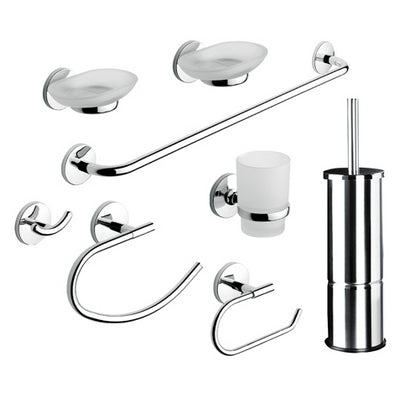 Dianflex SET ACCESSORI BAGNO 8 PEZZI SERIE OTTO/ONE - - 125-757