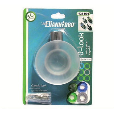 Dianflex PORTA SAPONE SERIE D-LOOK      Cromo - 125-D01