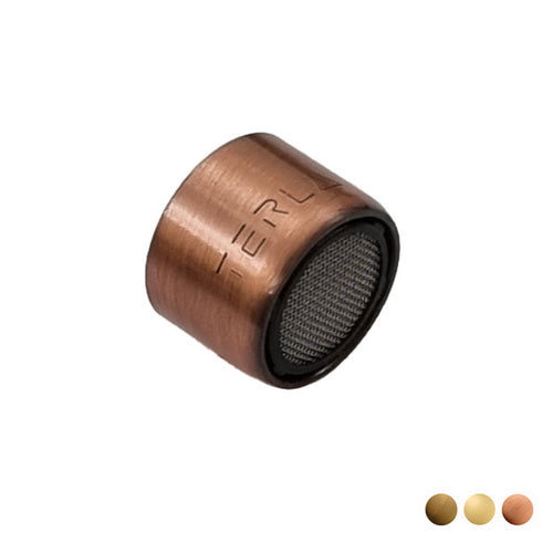 Dianflex AERATORE IN OTTONE CON FILTRO FEMMINA 22x1    F 22x1 - Ramato - 126-K204-22RA