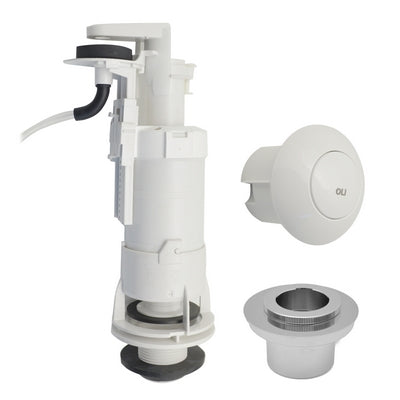 Dianflex BATTERIA DI SCARICO PER CASSETTA ALTA OLI DELUXE CON PULSANTE - - 130-V500850