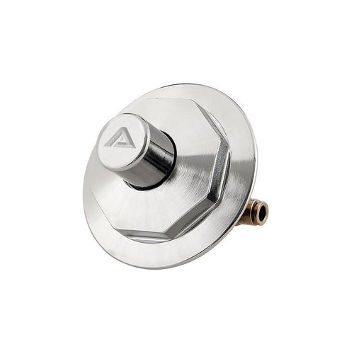 Dianflex PULSANTE BATTERIA STANDARD CROMATO S/TUBO RAME COMPLETO DI BORCHIA Cromo - 131-R217