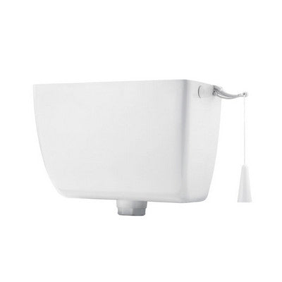 Dianflex CASSETTA DI SCARICO IN PVC ALTA SENZA TUBO Bianca - 132-803