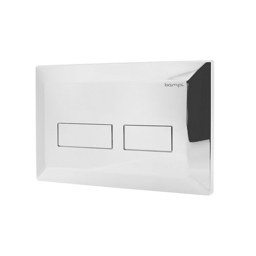 Dianflex PLACCA DOPPIO SCARICO QUEEN Cromo - 132-B1023-CR