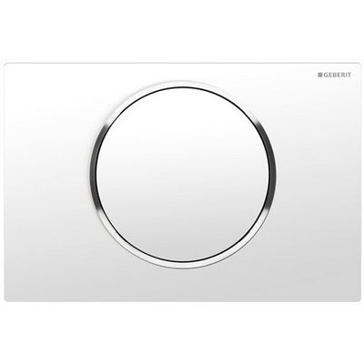 Dianflex PLACCA DI COMANDO SIGMA 10 CON TASTO STOP     Bianca - bordi tasti cromo - 132-G115758-KJ5