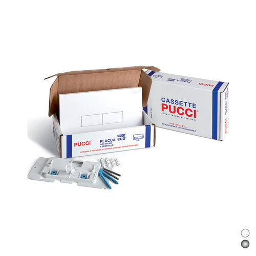 Dianflex KIT PLACCHE ECO SP. 12 MM PER CASSETTE PUCCI DAL 1992 AL 2010          Cromo - 133-977956-CR