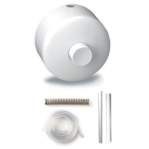 Dianflex PULSANTE PNEU A PARETE PER MONTAGGIO ESTERNO Cromo - 133-979900-CR