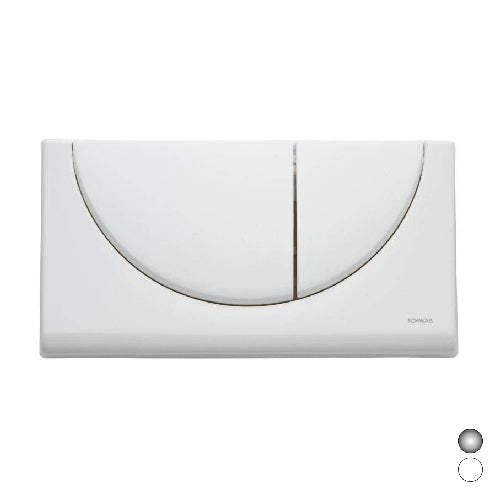 Dianflex PLACCA 2 TASTI VIVA DUO        Bianca - 133-F227-556