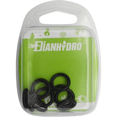 Dianflex 10 PZ ANELLI DI TENUTA O - RING PER FLESSIBILE MONOFORO BLISTER        pz. 10 Diam. mm 6 - 200-255Y