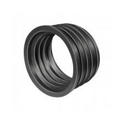 Dianflex RIDUZIONE IN GOMMA NR NERA D.100/110          Diam. Int. 90/100 - 200-2822