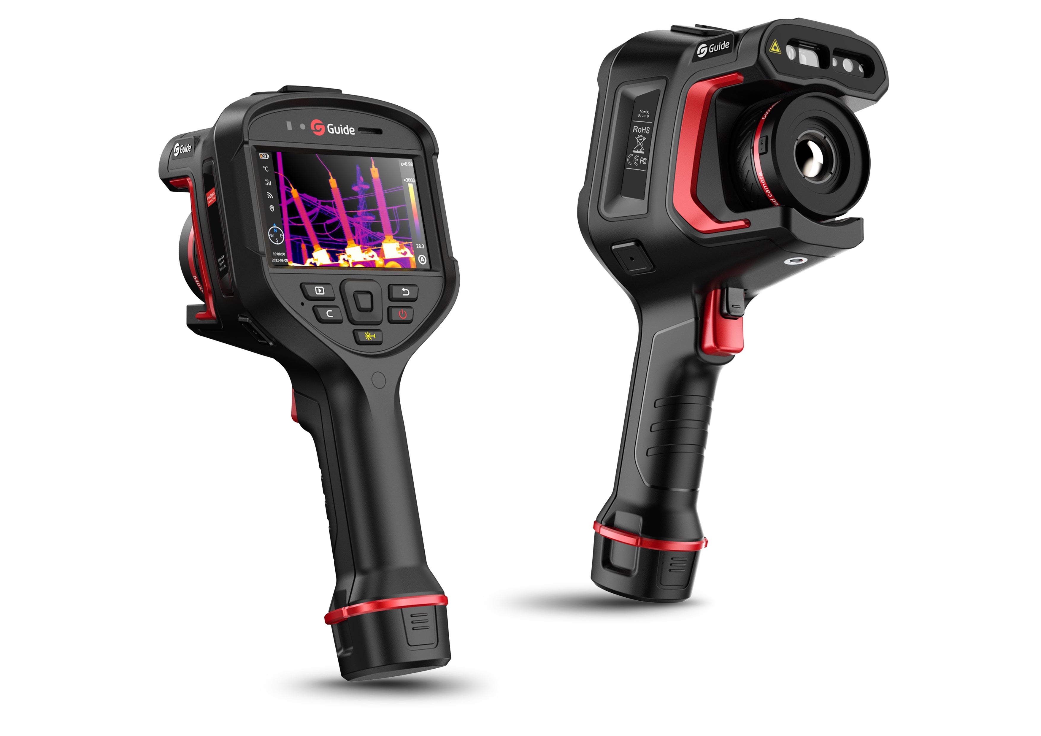 Termocamera professionale industriale IRtech Guide Sensmart H3+ Instrument Group EIRTIWH3P