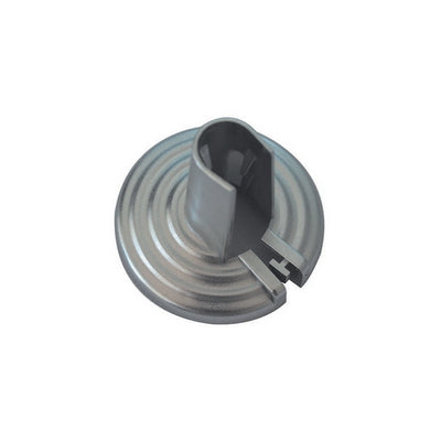 Dianflex BORCHIA COPRITUBO SINGOLA CROMATA PER RADIATORI Universale - 433-183