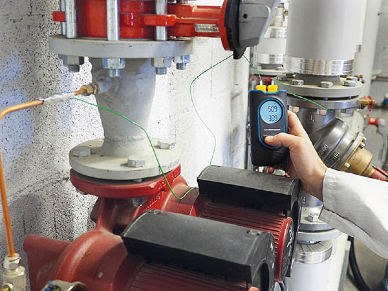 Sauermann Si-TT3 termometro a termocoppia a doppio ingresso SITT3