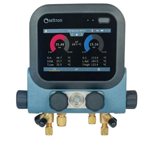 Seitron BE COOL EVO M4S Gruppo manometrico a 4 vie