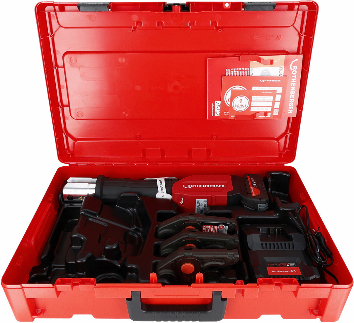 Rothenberger ROMAX 4000 Set TH16-20-26mm, 4Ah, EU AMP - 1000004169