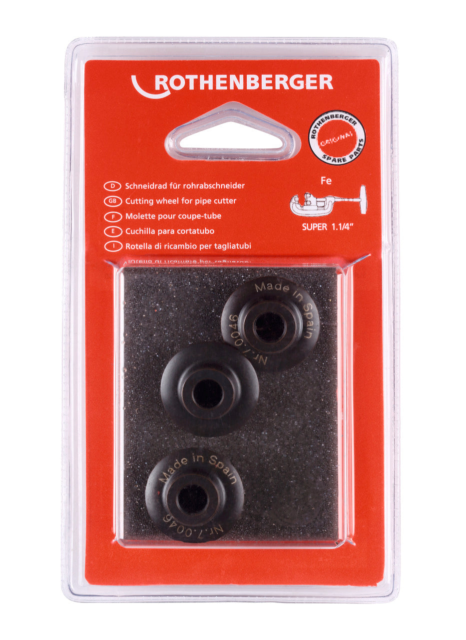 Rothenberger Rotella per SUPER 1.1/4', 3 pz - 070046D
