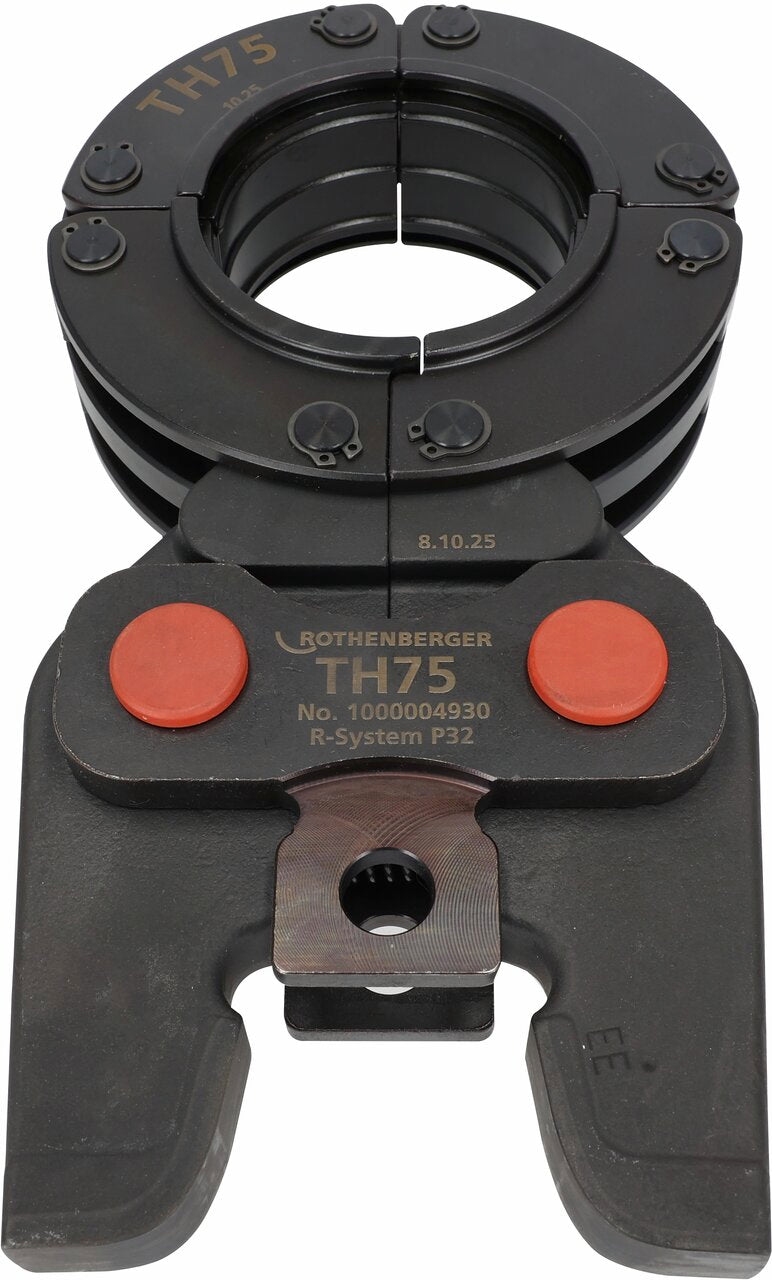 Rothenberger Catena di pressatura, TH, 75 mm, con ganascia intermedia - 1000004930