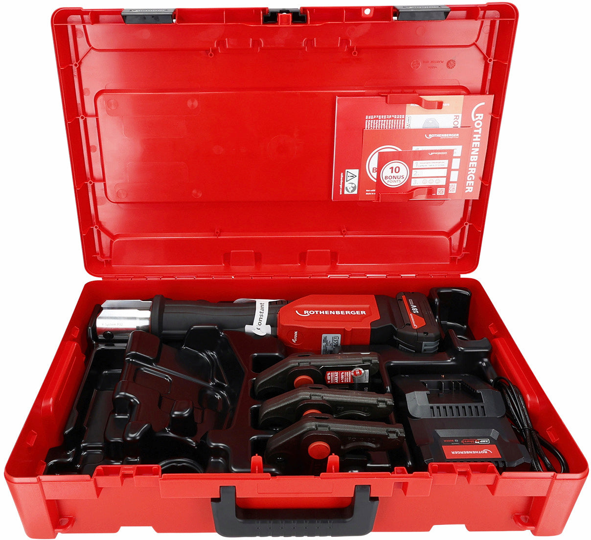 Rothenberger ROMAX 4000 Set SV15-22-28mm, 4Ah, EU AMP - 1000004173