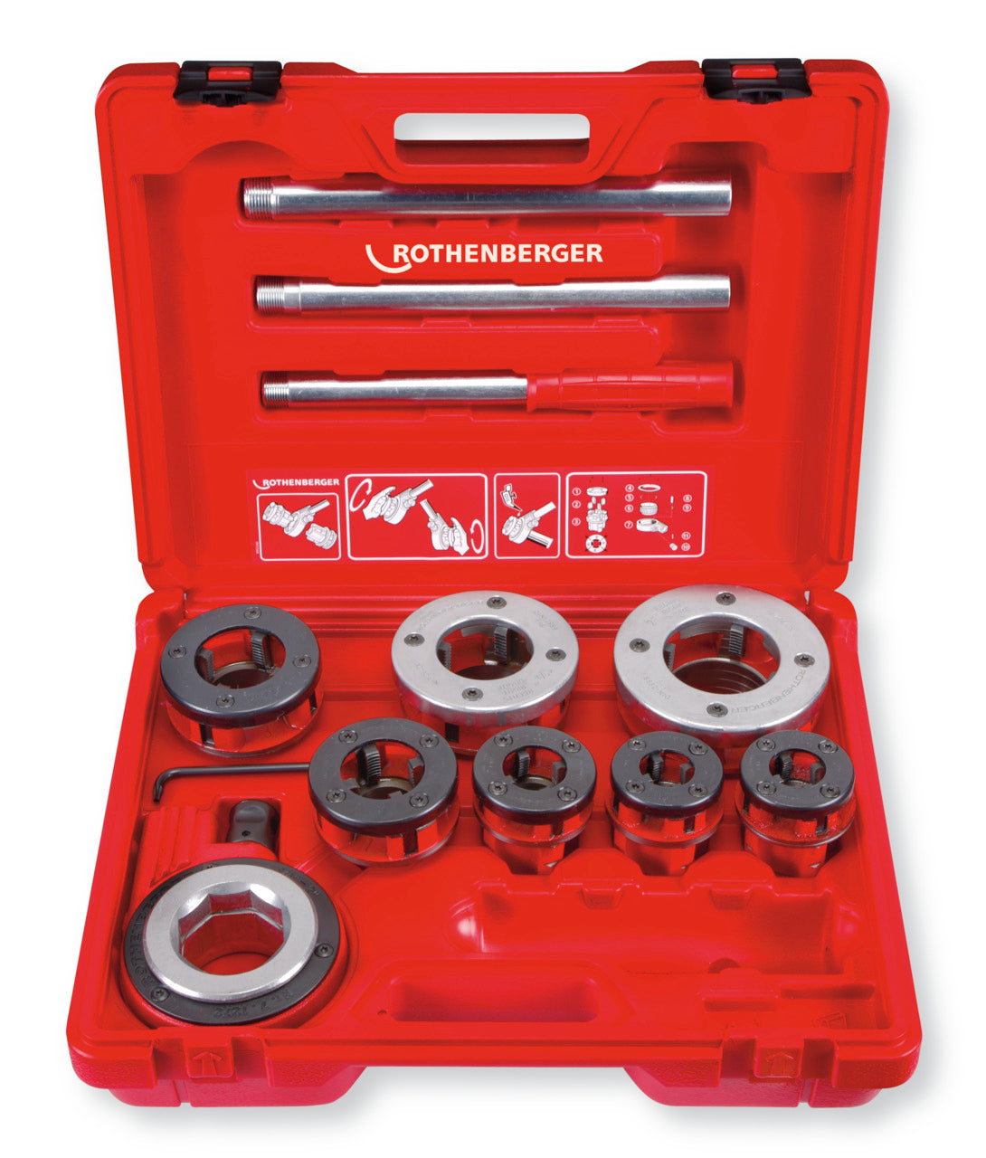Rothenberger Filiera manuale, SUPER CUT, 1/2 - 2' - 070892X