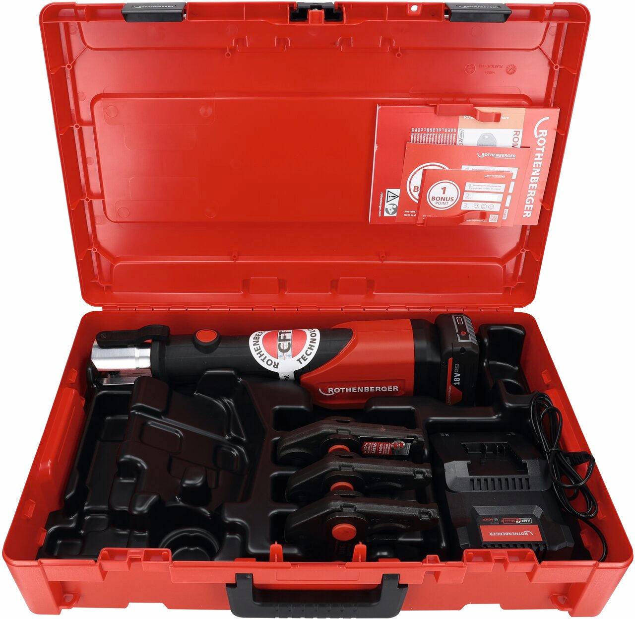 Rothenberger ROMAX 4000 Set U16-20-25mm, 4Ah, EU AMP - 1000004170
